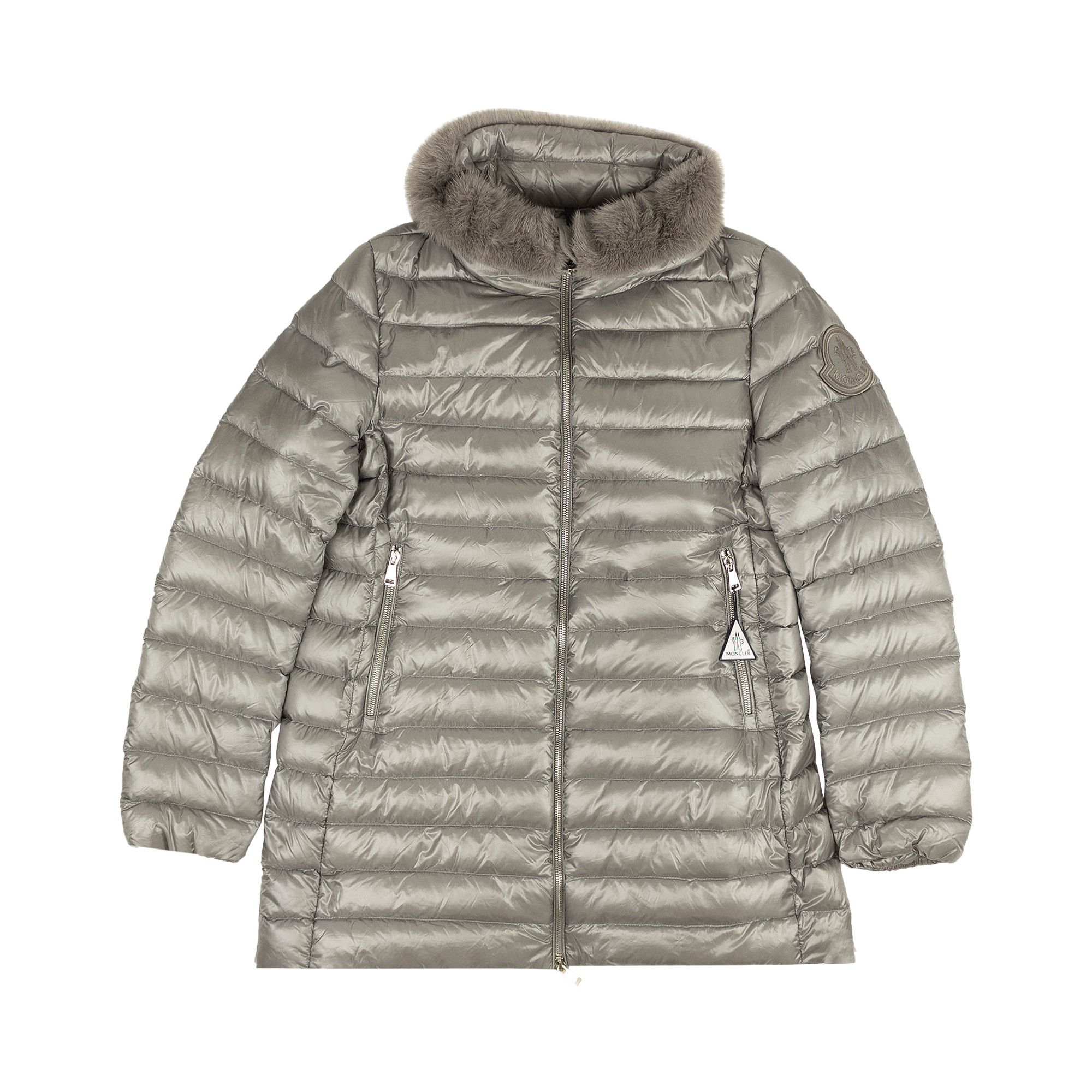 Buy Moncler Soufre Lightweight Mink Down Jacket Grey F10931B10201C0229 907 GOAT