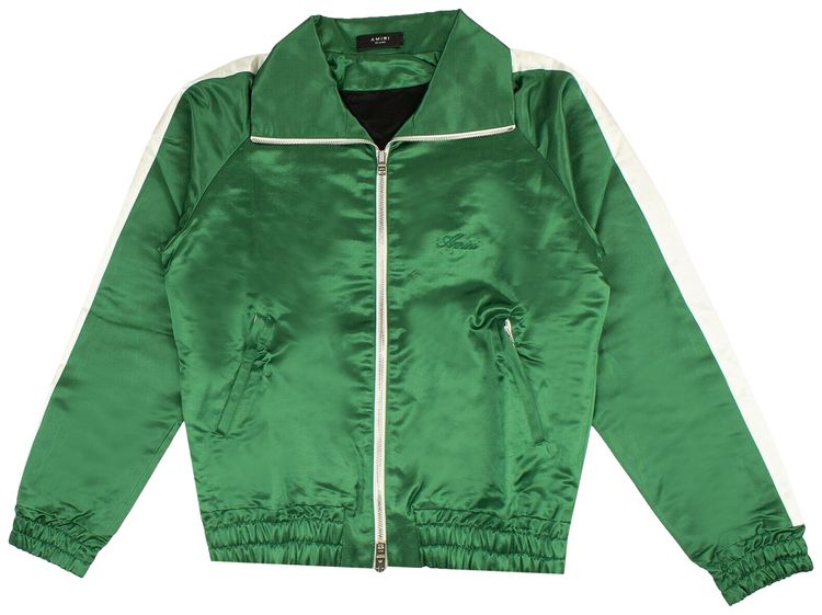 Amiri Logo Track Jacket GreenWhite