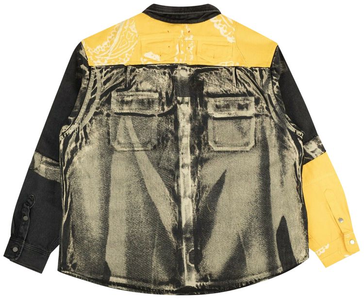 424 Reworked Button Down Work Shirt Multicolor