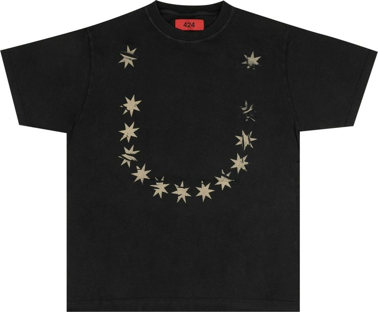 424 Short-Sleeve Star T-Shirt 'Black'