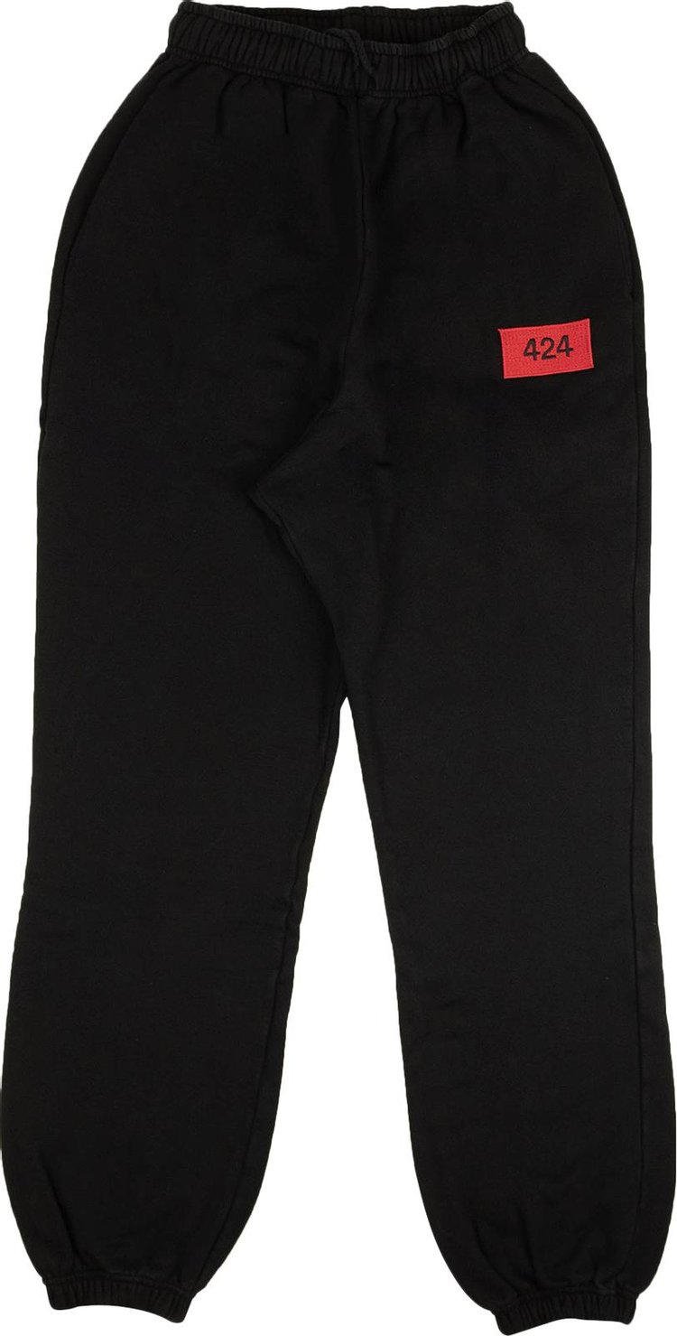 424 Logo Patch Sweatpants 'Black'