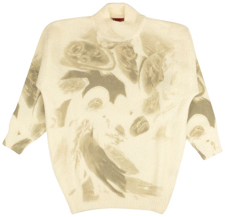 424 Wu Tang Turtleneck Sweater WhiteBrown