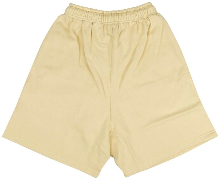 424 Logo Patch Sweat Shorts Cream