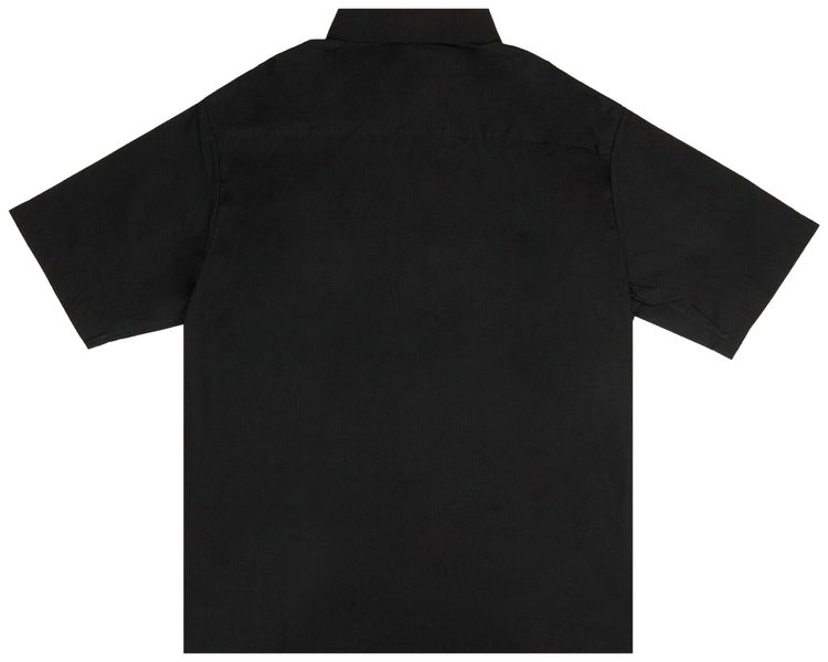 424 Collar Button Down Shirt Black