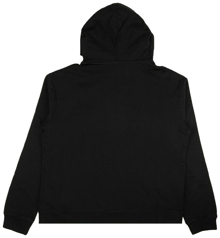 424 Logo Pullover Hoodie Sweatshirt Black