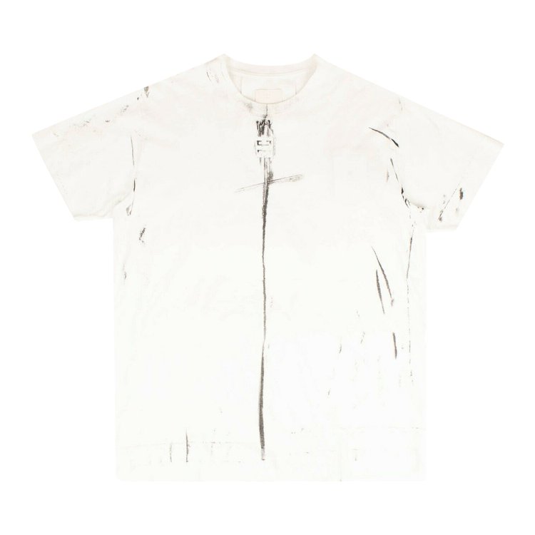 Givenchy Trompe Lil Effect Oversized T Shirt White