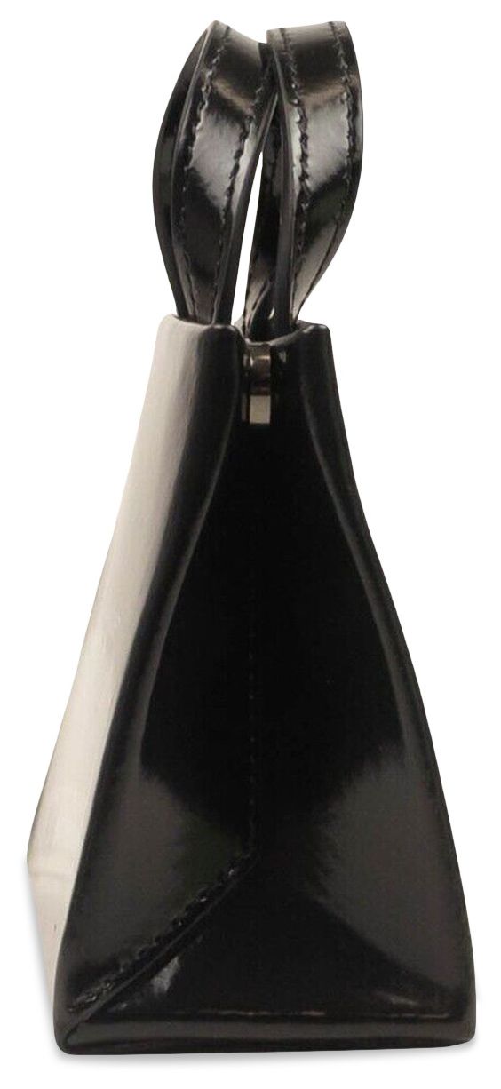 Off White Baby Logo Box Tote Bag Black