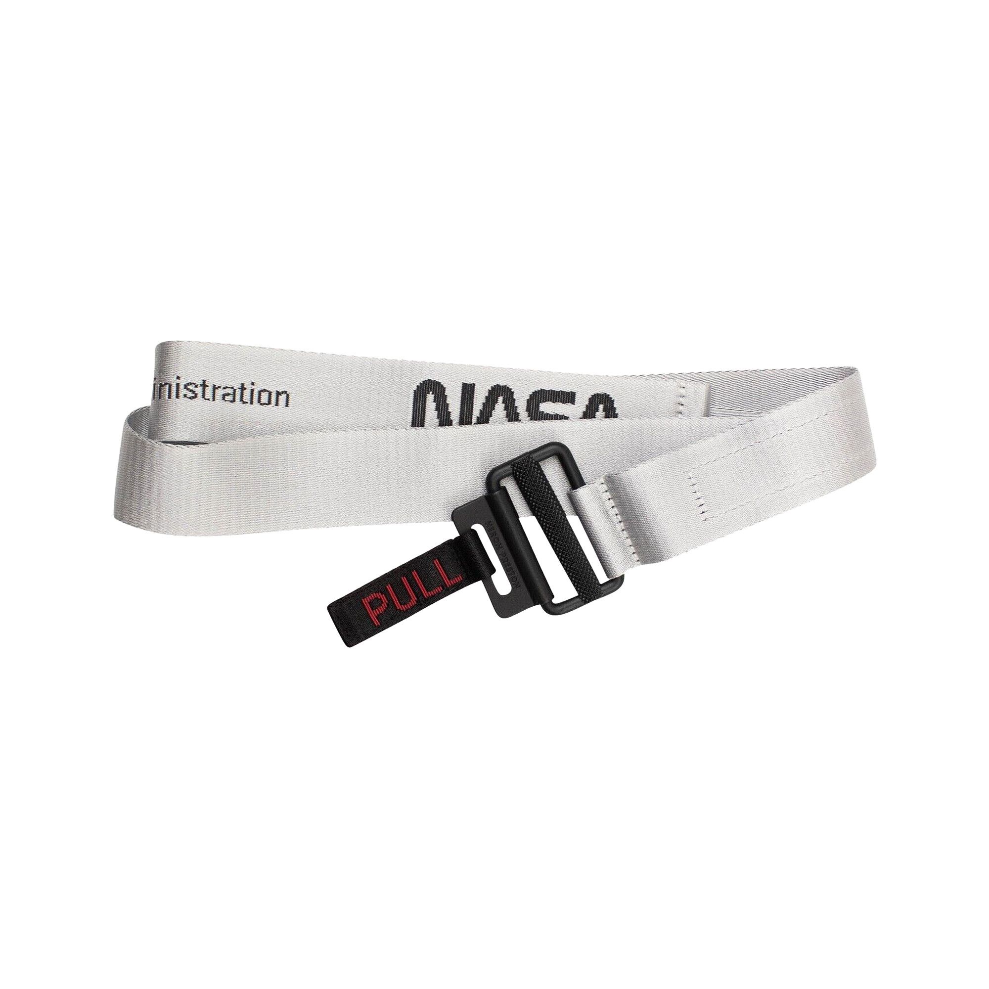 Buy Heron Preston Nasa Embroidered Belt Grey HMRB001F196200210210 GOAT