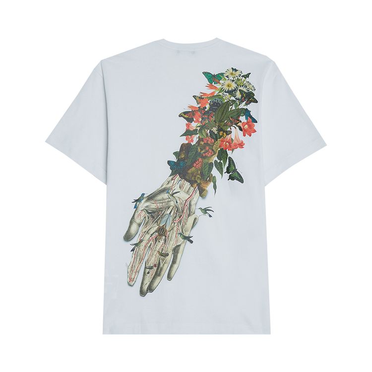 Comme des Garcons Homme Plus Back Print T Shirt White