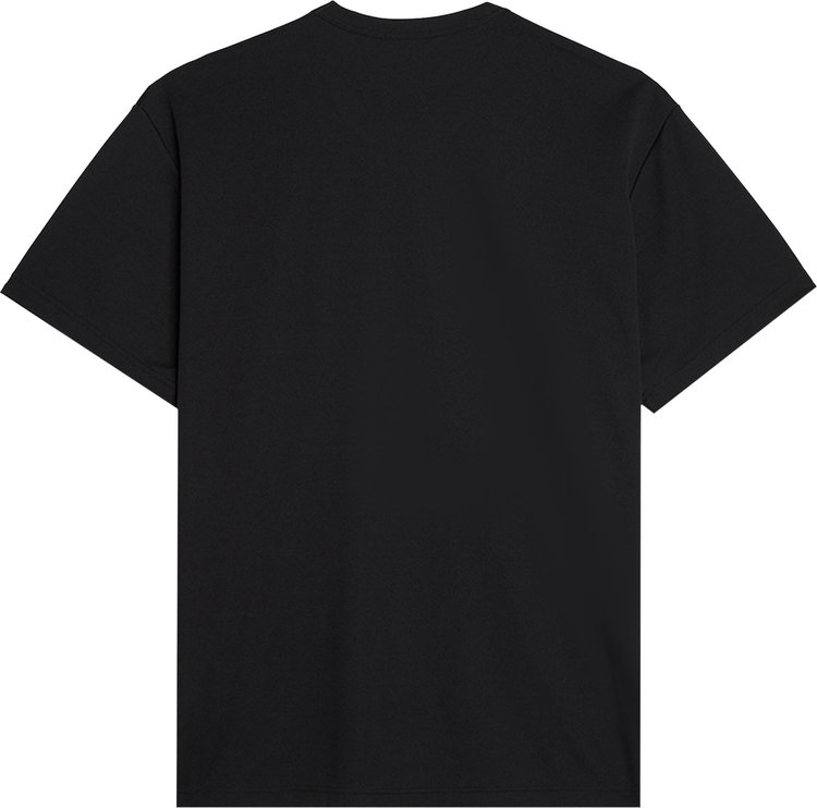 Comme des Garcons Homme Plus Jersey Embroidery Pattern B T Shirt Black