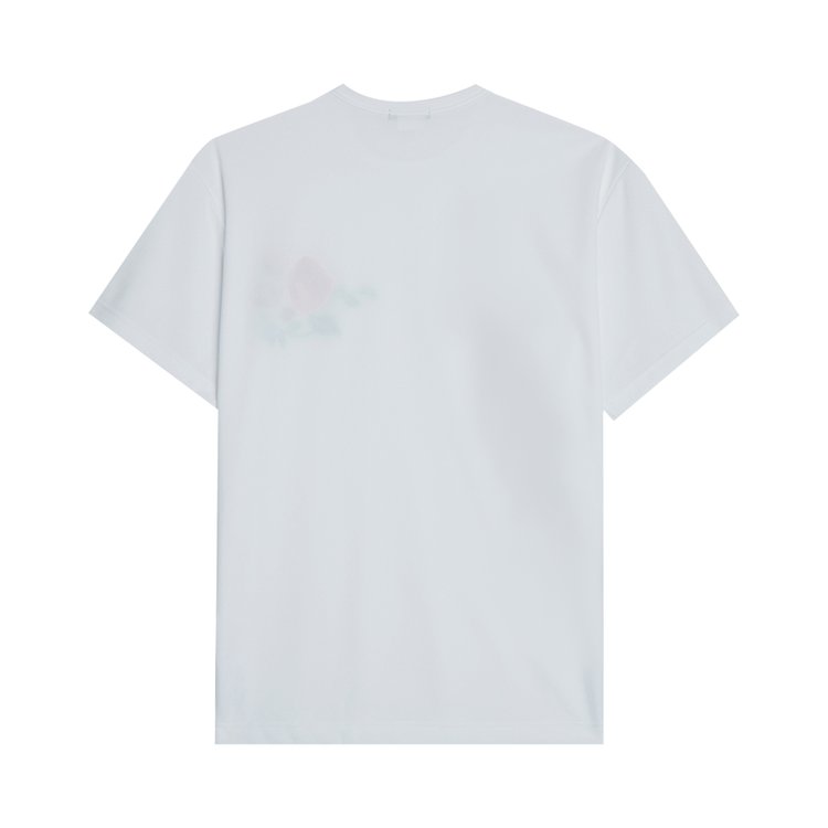 Comme des Garcons Homme Plus Jersey Embroidery Pattern B T Shirt White