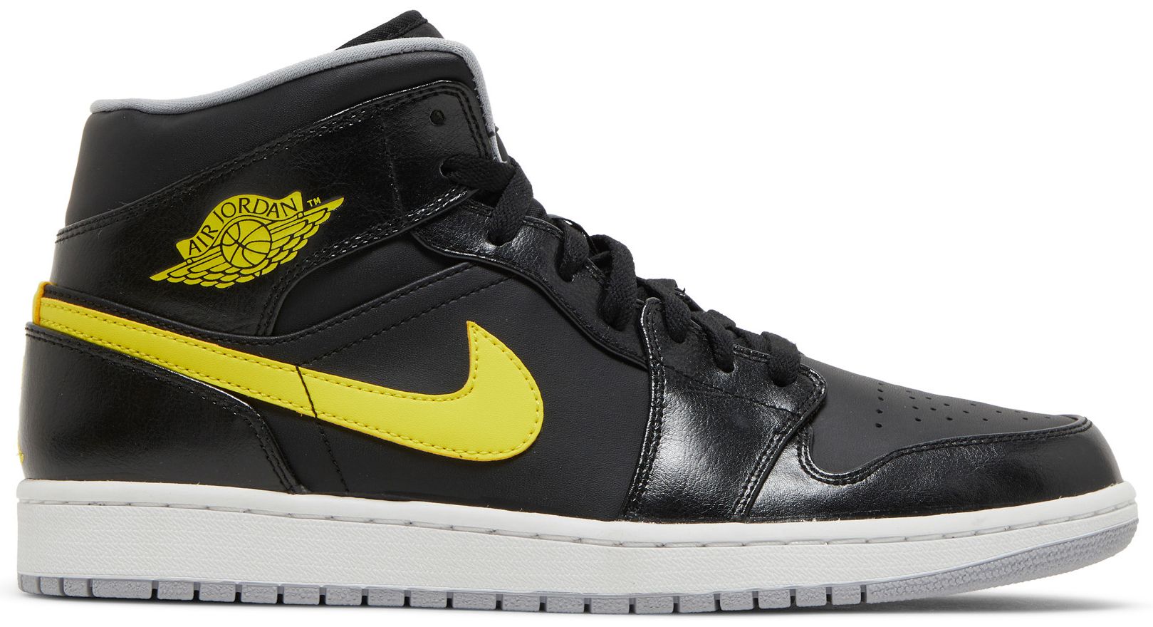 jordan 1 mid yellow