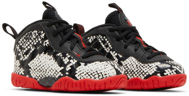 Nike Little Posite One TD Albino Snakeskin