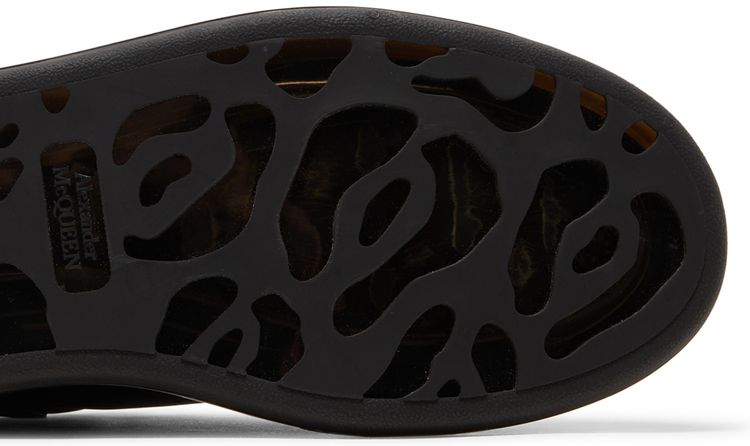 Alexander McQueen Oversized Sneaker Clear Sole   Black