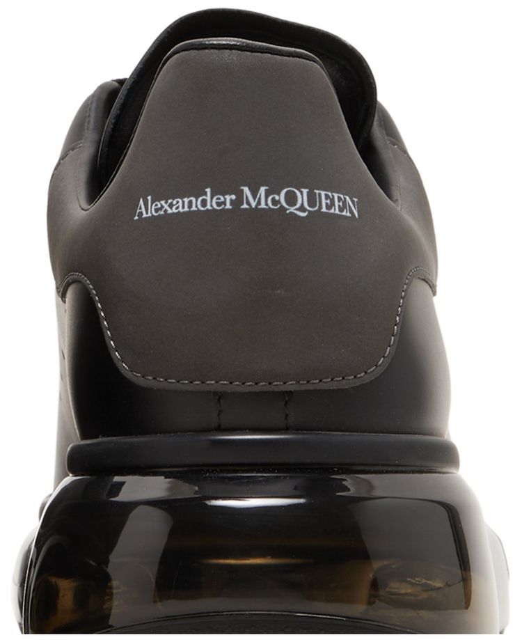 Alexander McQueen Oversized Sneaker Clear Sole   Black