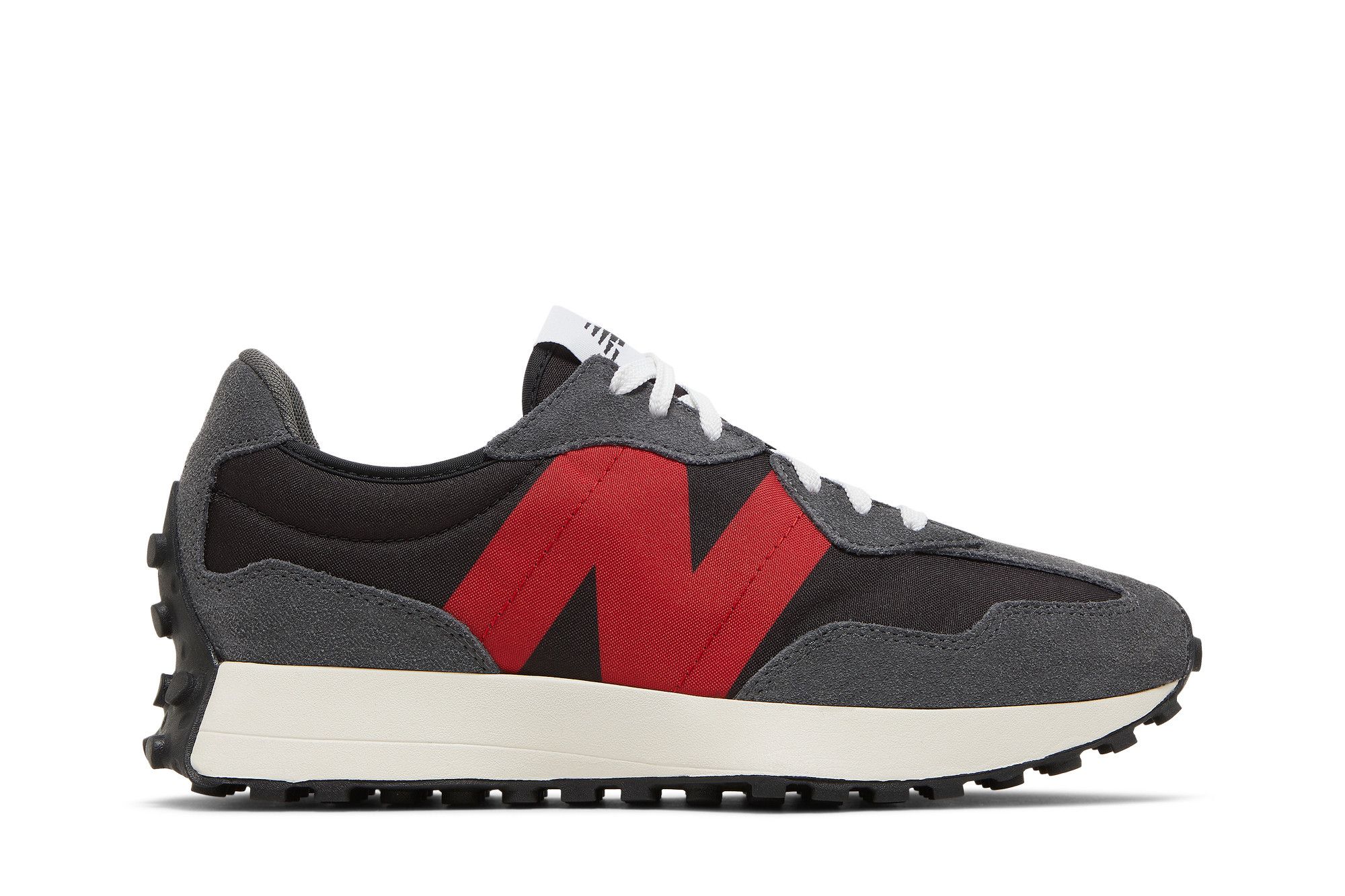 Buy New Balance 327 'Black Red' - MS327FF | GOAT