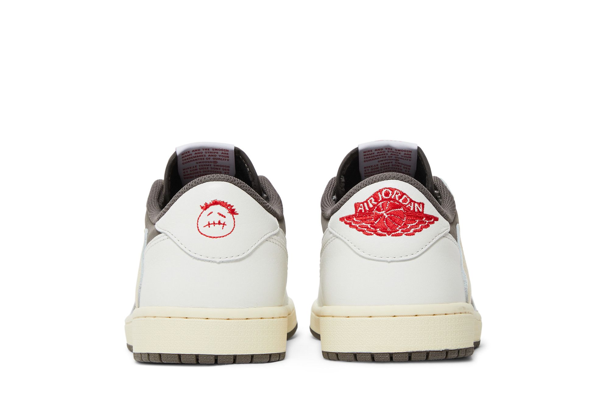 Nike air jordan 1 reverse swoosh hot sale