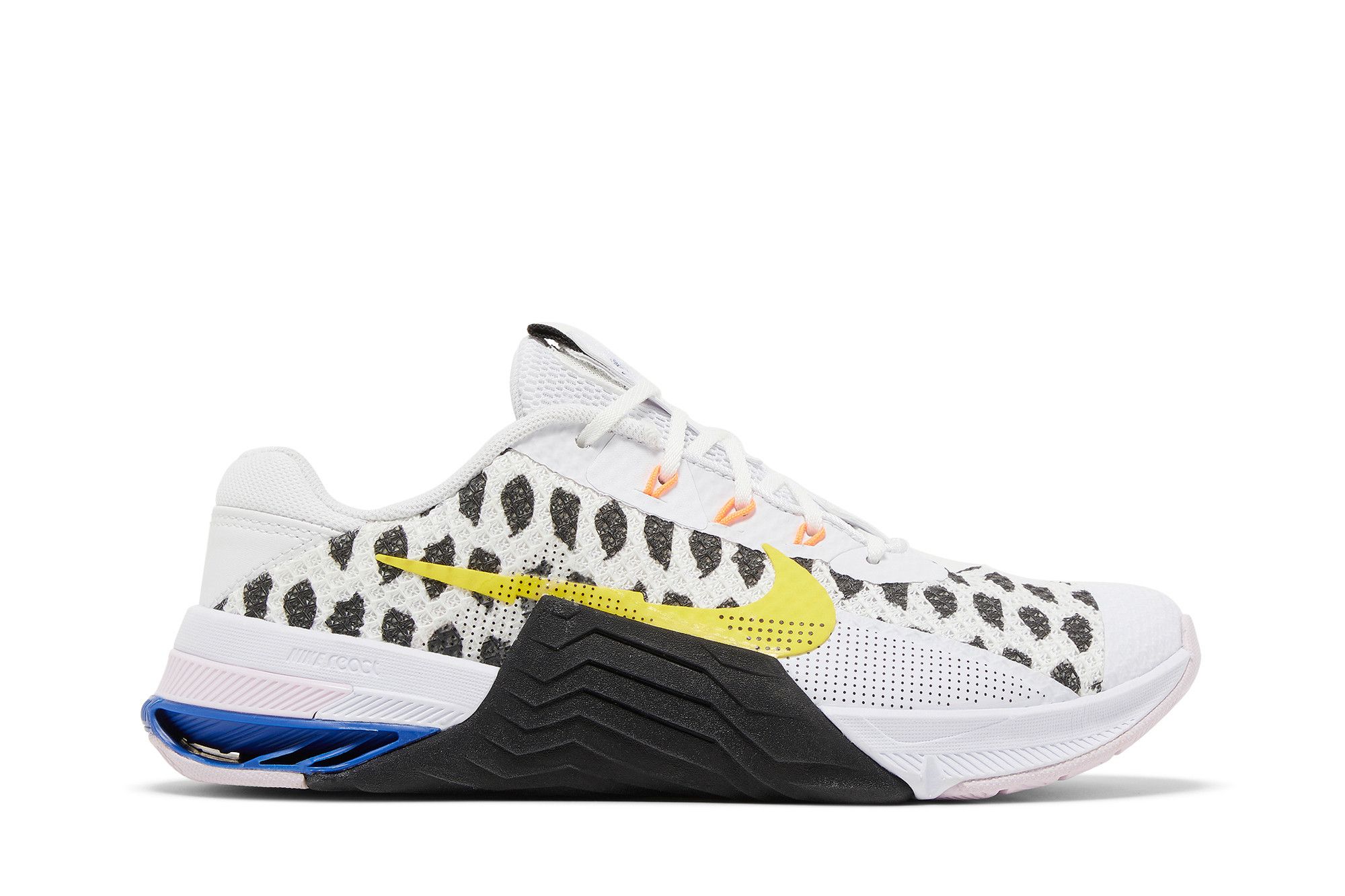 Buy Wmns Metcon 7 Polka White Yellow Strike DJ4312 074 GOAT