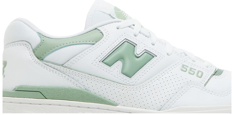 New Balance 550 White Mint Green