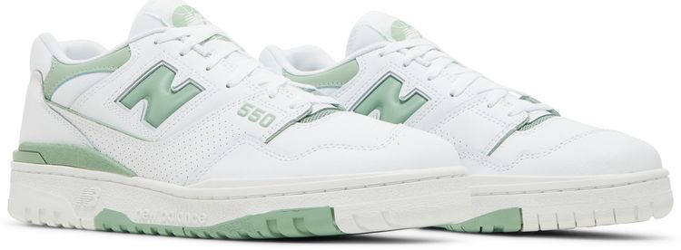 New Balance 550 White Mint Green