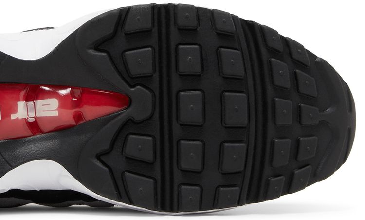 Nike Air Max 95 White Varsity Red