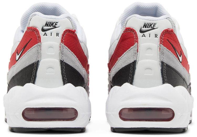 Nike Air Max 95 White Varsity Red