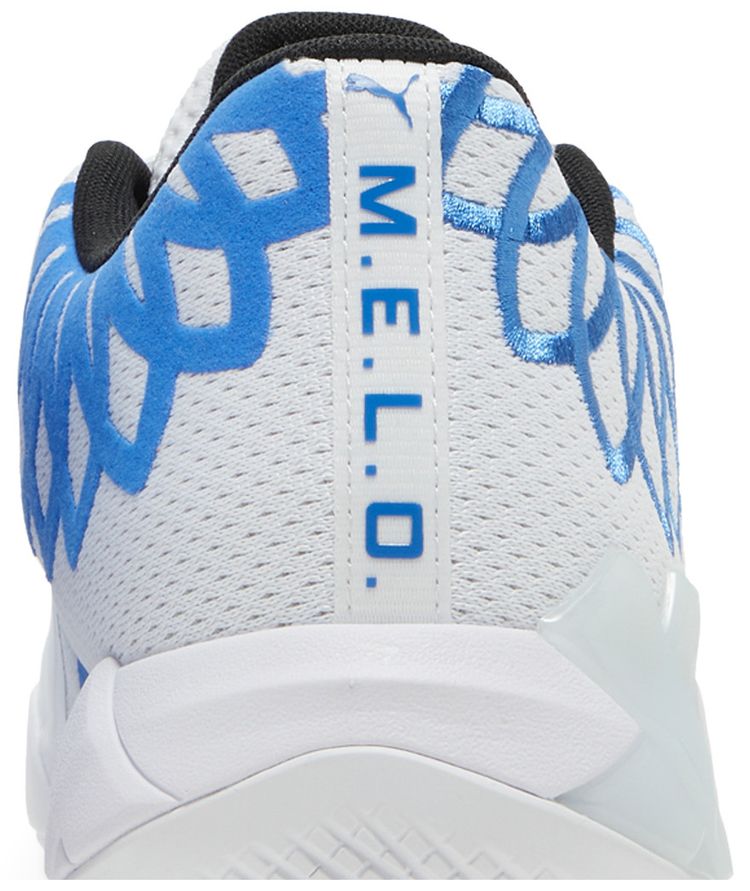 Puma MB01 Lo Team Colors   White Bluemazing