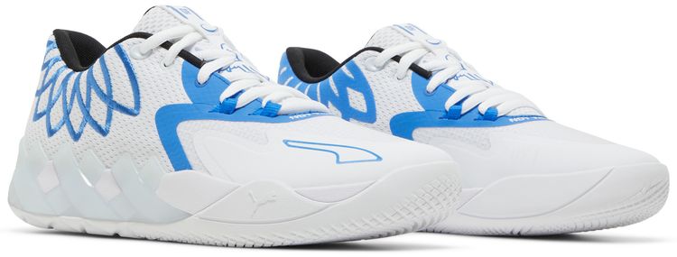 Puma MB01 Lo Team Colors   White Bluemazing