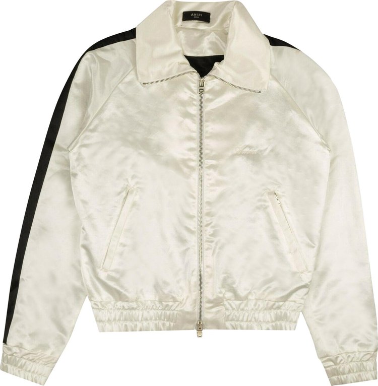 Buy Amiri Zip Up Track Jacket 'White' - MJT001 WHIT | GOAT