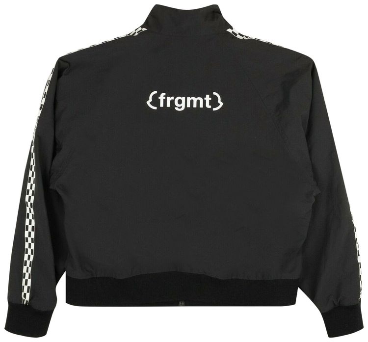 Moncler x Fragment Check Bomber Jacket Black