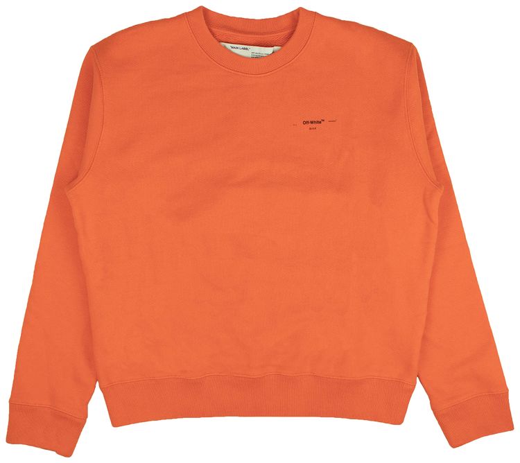 Off white orange sweatshirt Clearance