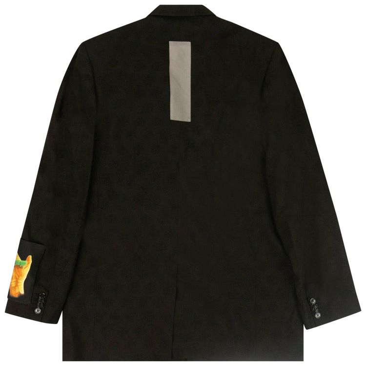 Off White Equipment Blazer Jacket Black