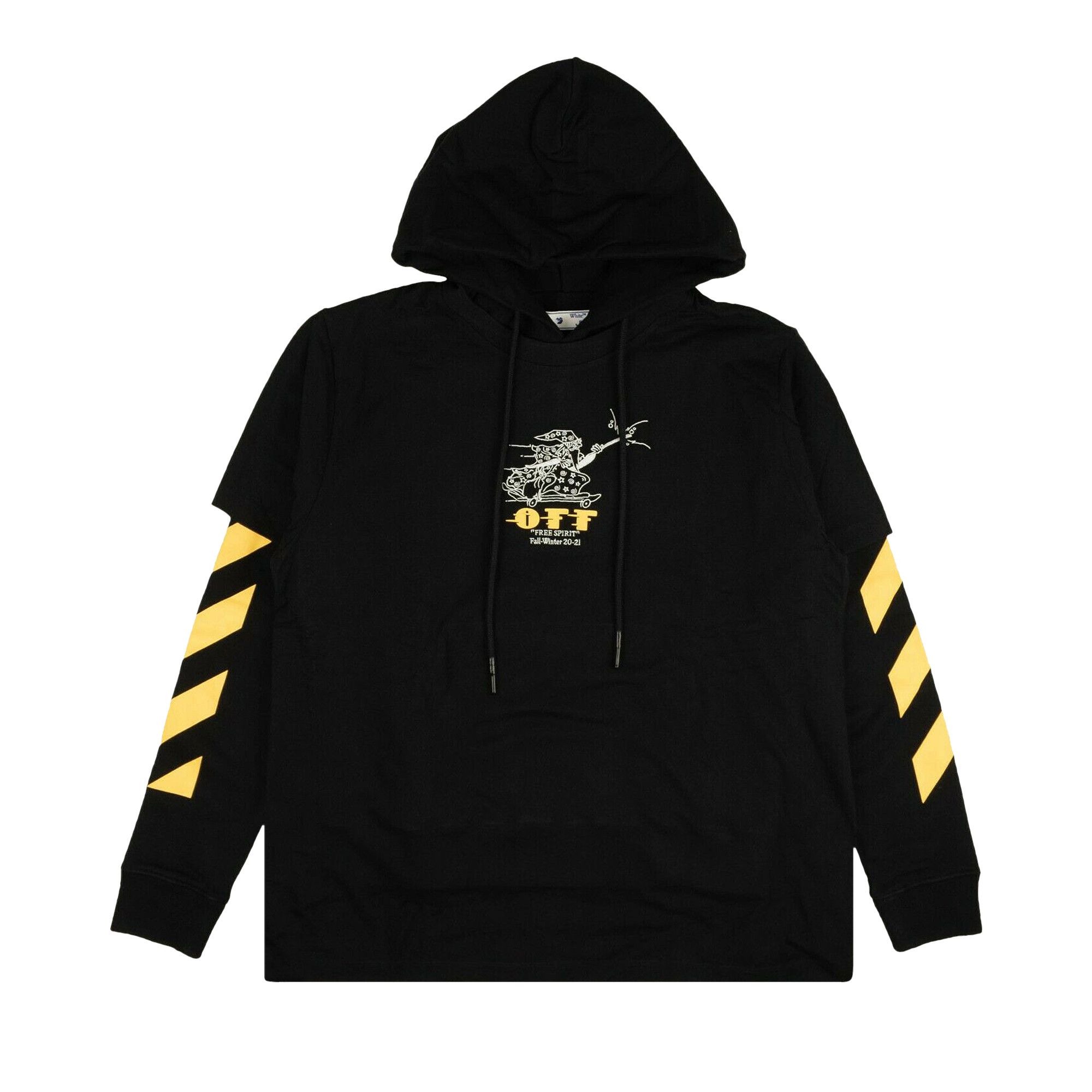 Buy Off-White Free Spirit Wizard Hoodie 'Black