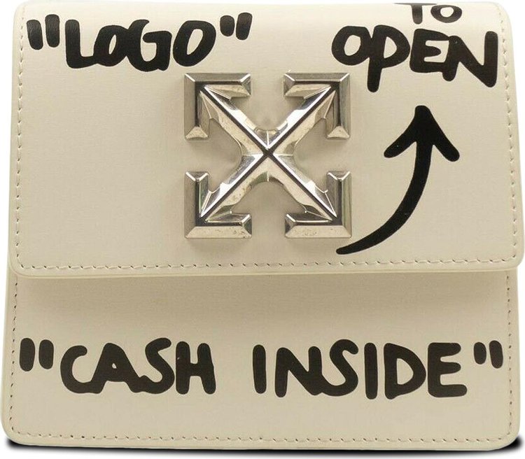 Buy Off-White Cash Inside Jitney 0.7 Bag 'White