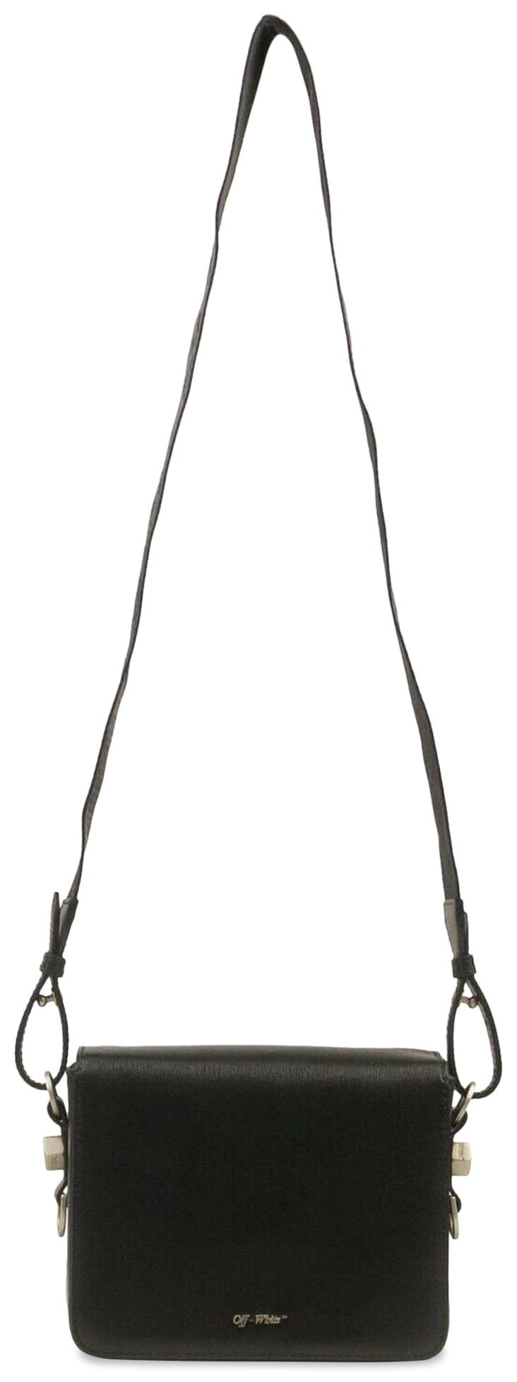 Off White Sculpture Flap Bag Black