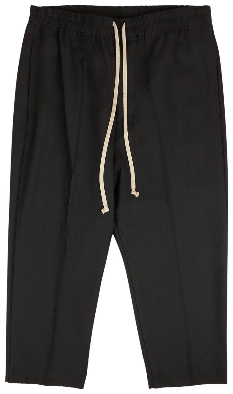 Rick Owens Astaire Croppped Pants Black