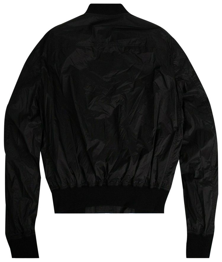 Rick Owens Flight Bomber Jacket Black