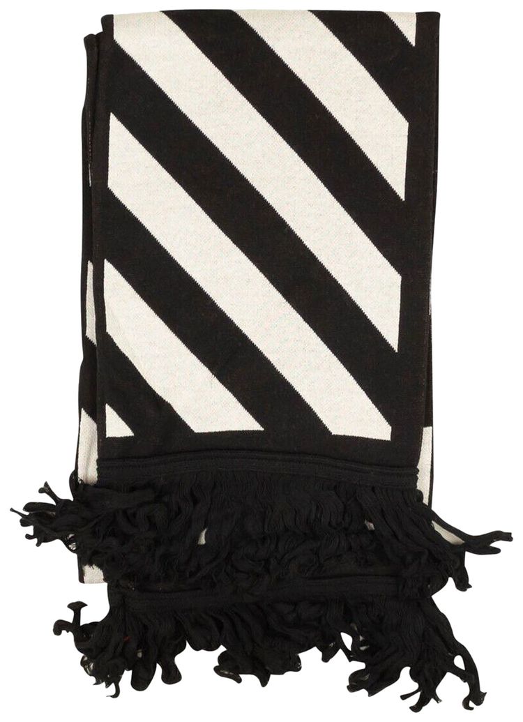 Off White Arrows Scarf Black