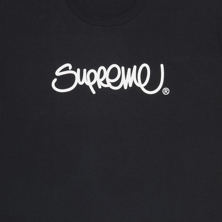 Supreme Handstyle Tee Black