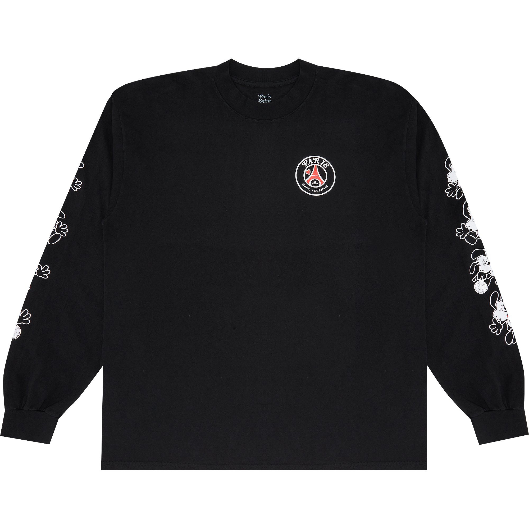 Buy Paris Saint-Germain x VERDY Long Sleeve T-shirt 'Black' - PSG 