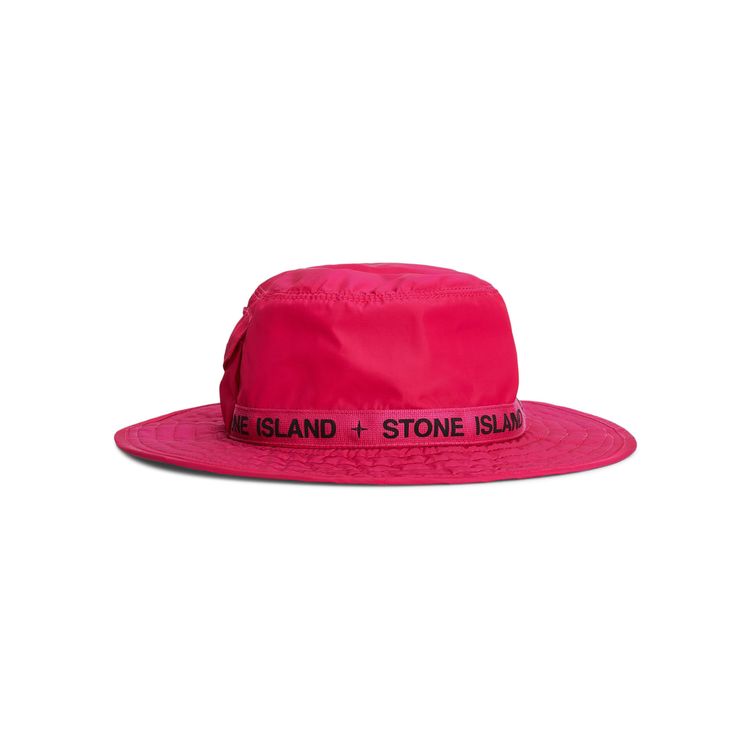 Stone Island Bucket Hat Fuchsia