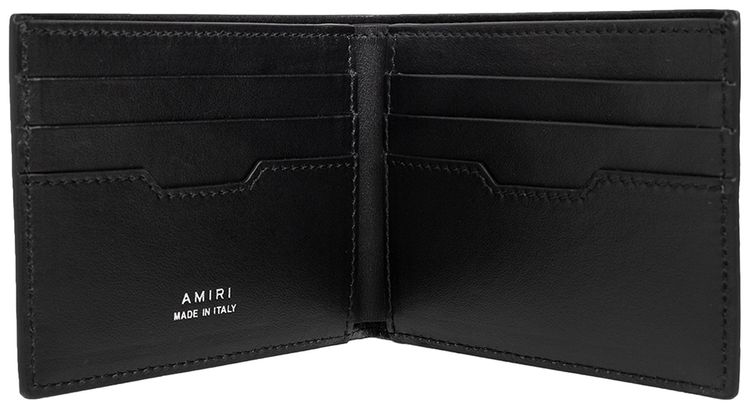 Amiri Nappa Bifold Wallet Black