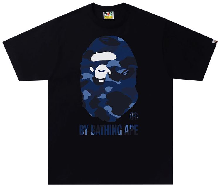 BAPE Color Camo A By Bathing Ape Tee BlackNavy