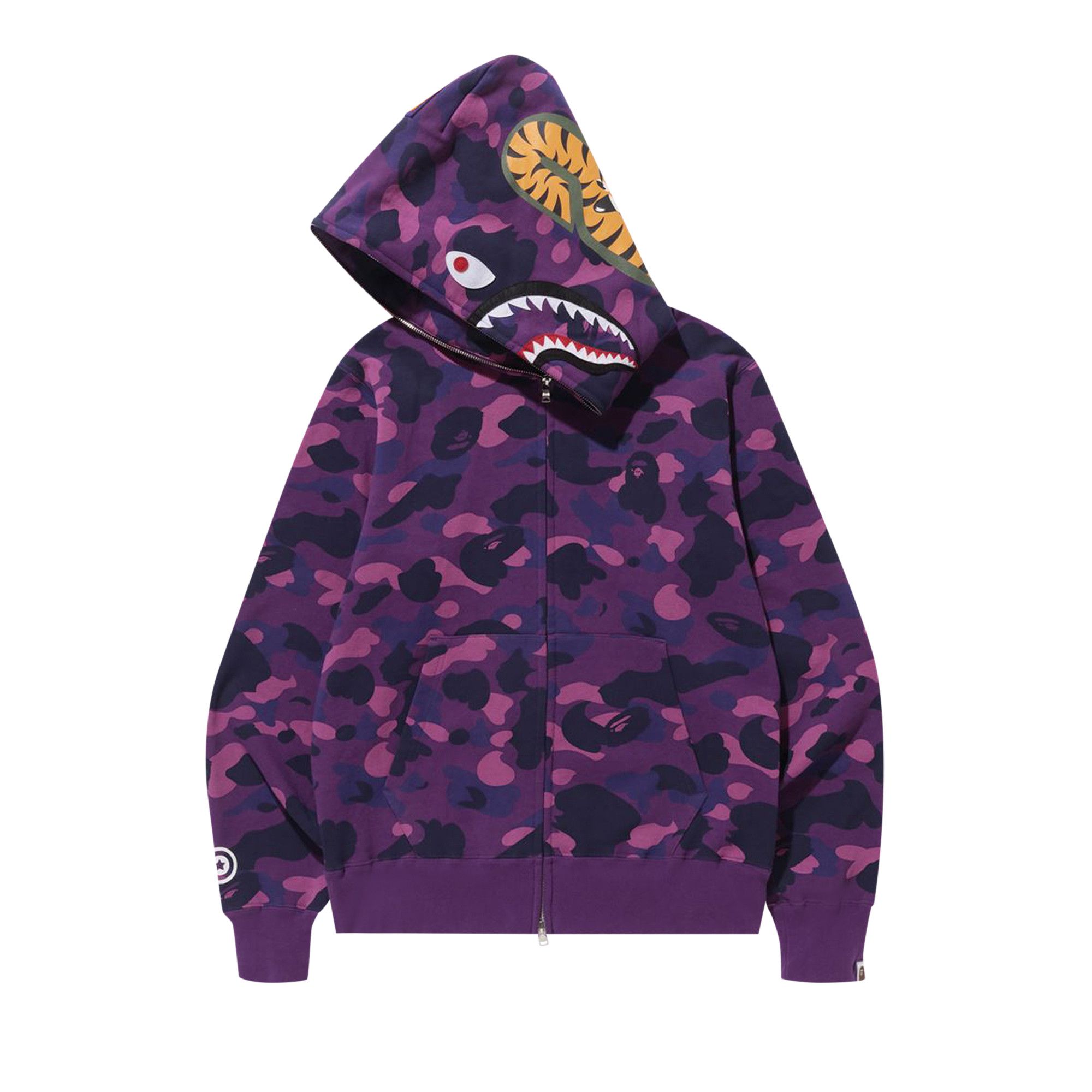 Shark zip up hoodie sales