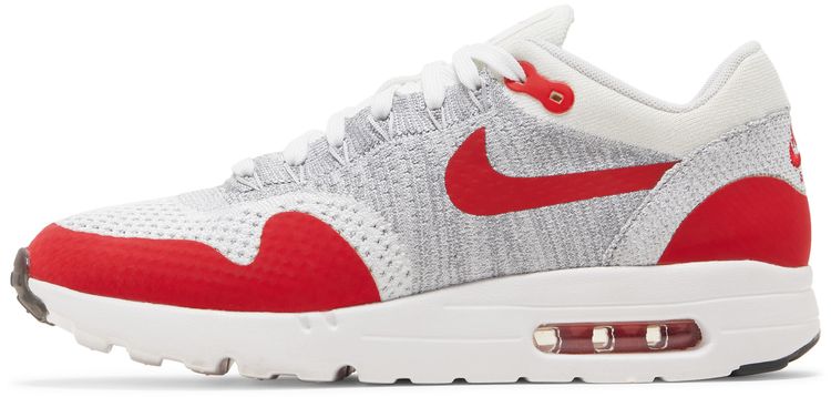 Nike Air Max 1 Ultra Flyknit White University Red