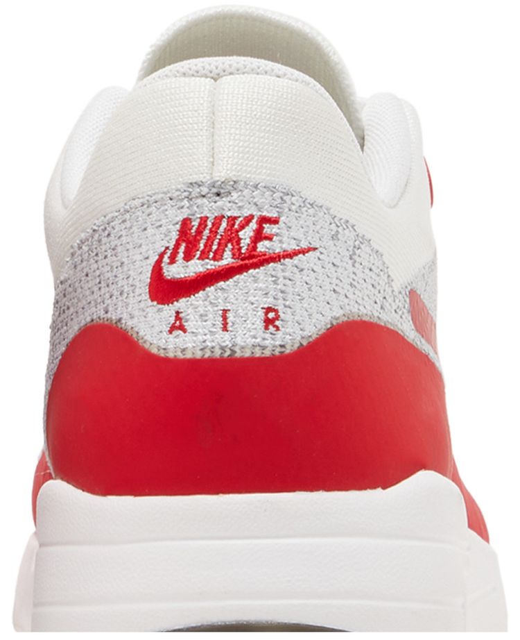 Nike Air Max 1 Ultra Flyknit White University Red