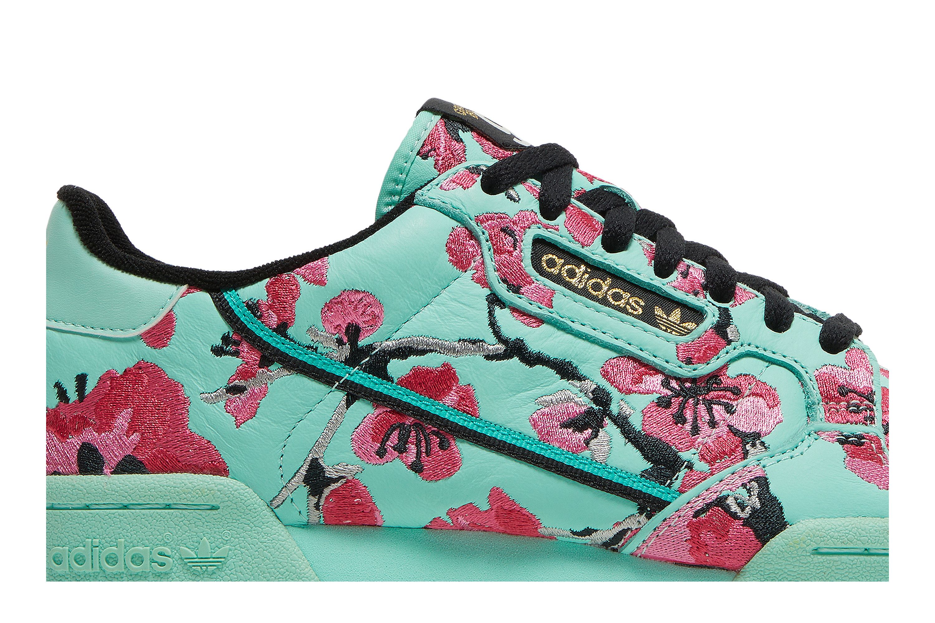 Adidas continental 80 green tea hot sale