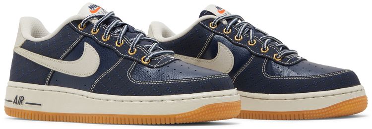 Nike Air Force 1 Premium GS Obsidian Gum