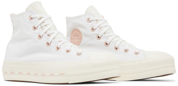 Converse Wmns Chuck Taylor All Star Lift High White Pink Clay