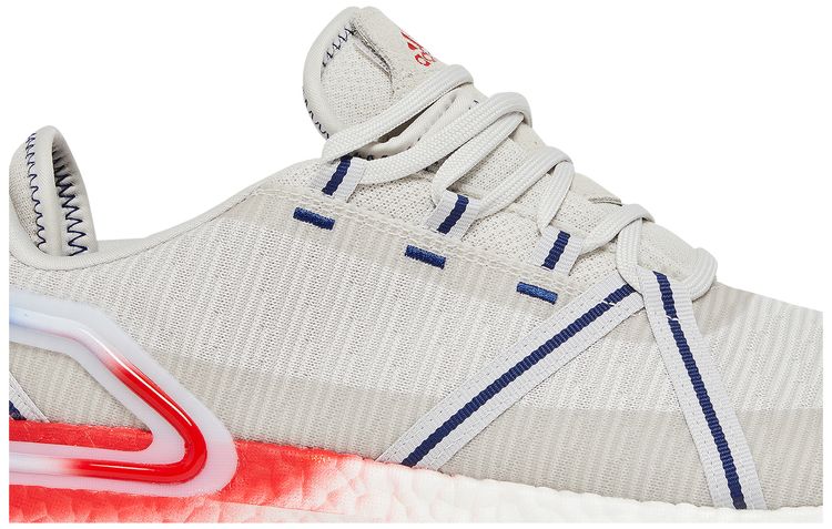 Adidas Solarthon Primegreen Spikeless Golf Grey Vivid Red